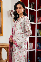 Zync By Florent Unstitched 3 Piece Daily Wear Vol-02 Collection'2025-ZY-01-B