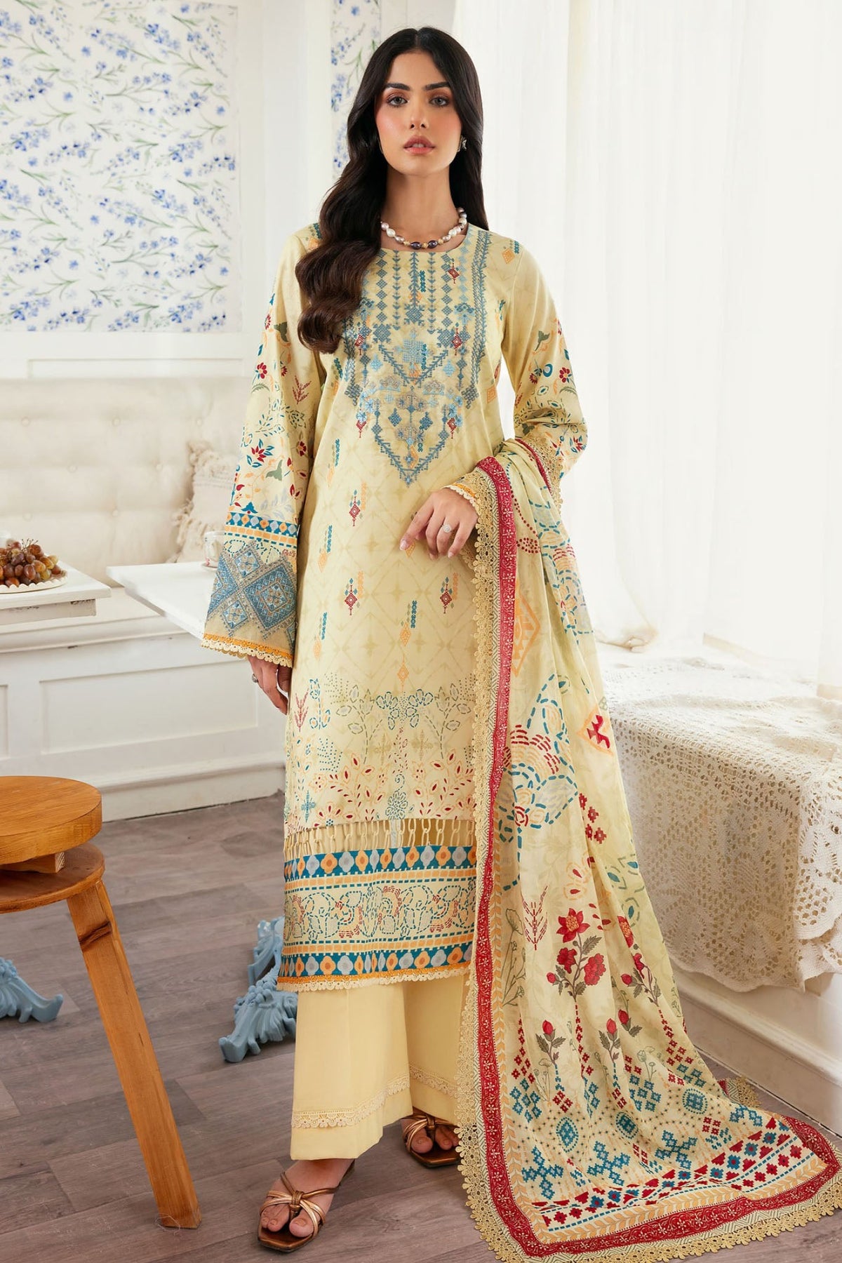 Zync By Florent Unstitched 3 Piece Daily Wear Vol-02 Collection'2025-ZY-03-A
