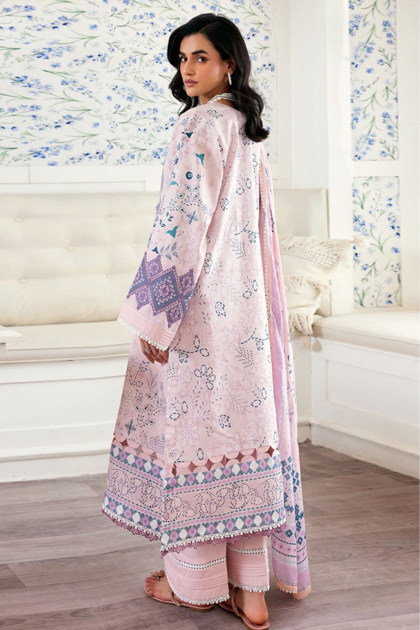 Zync By Florent Unstitched 3 Piece Daily Wear Vol-02 Collection'2025-ZY-03-B
