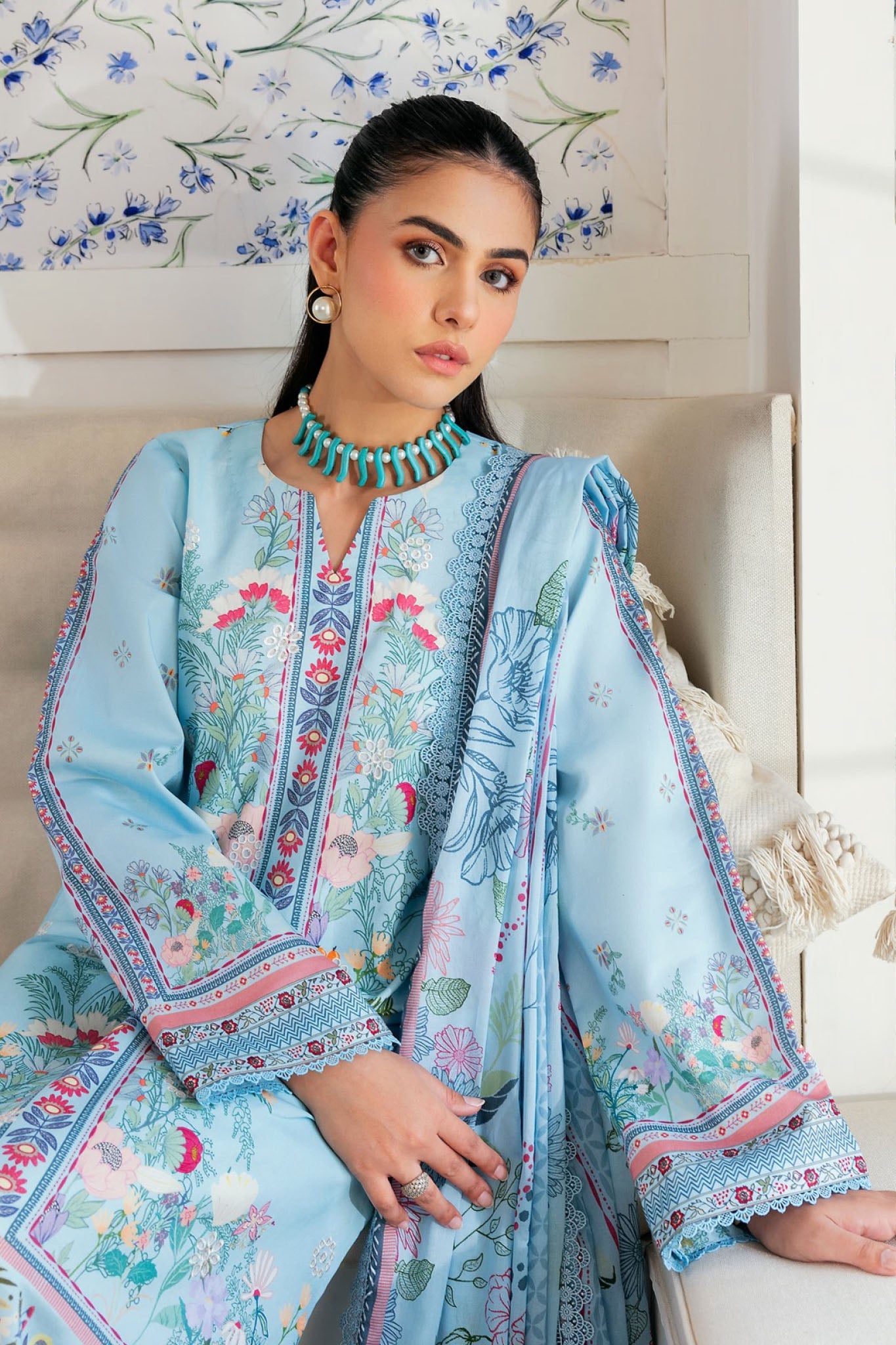 Zync By Florent Unstitched 3 Piece Daily Wear Vol-02 Collection'2025-ZY-06-A