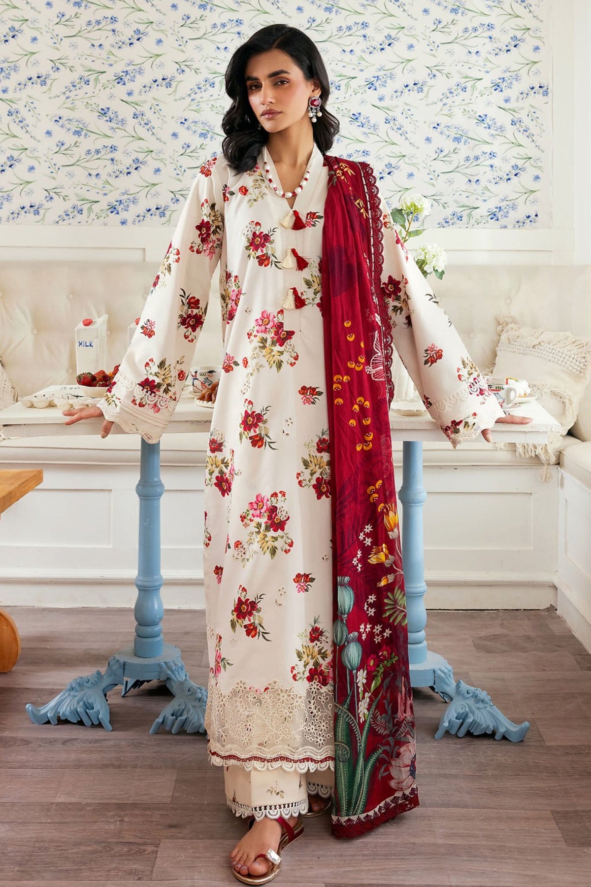 Zync By Florent Unstitched 3 Piece Daily Wear Vol-02 Collection'2025-ZY-07-A