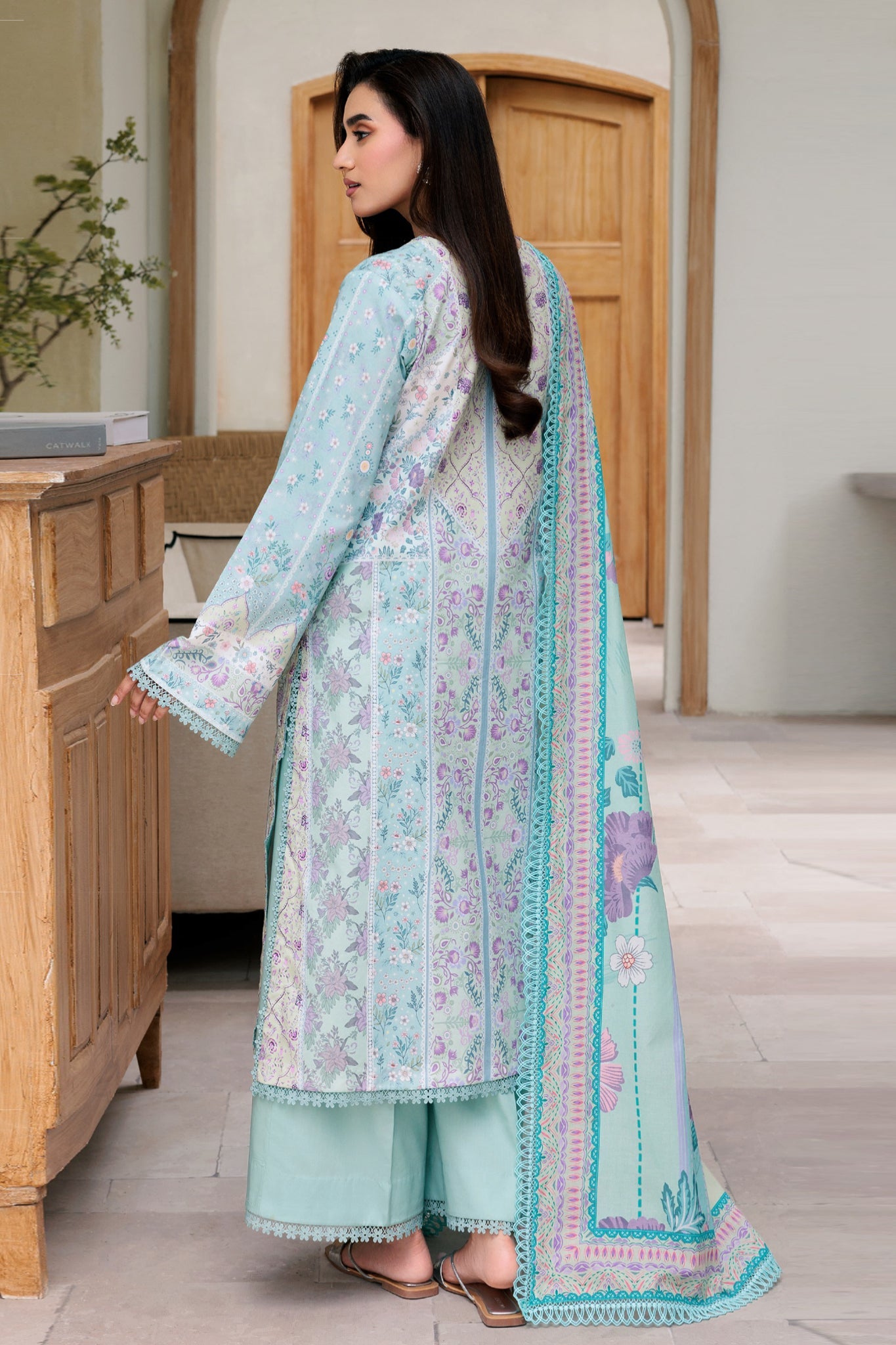 Zync By Florent Unstitched 3 Piece Daily Wear Collection'2025-ZYNC-FL-05-A