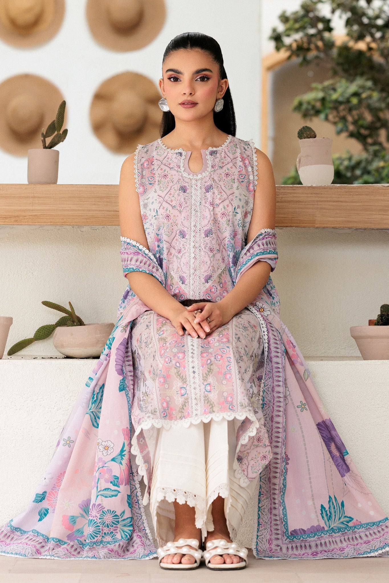 Zync By Florent Unstitched 3 Piece Daily Wear Collection'2025-ZYNC-FL-05-B