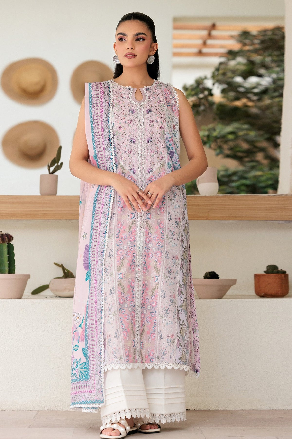 Zync By Florent Unstitched 3 Piece Daily Wear Collection'2025-ZYNC-FL-05-B