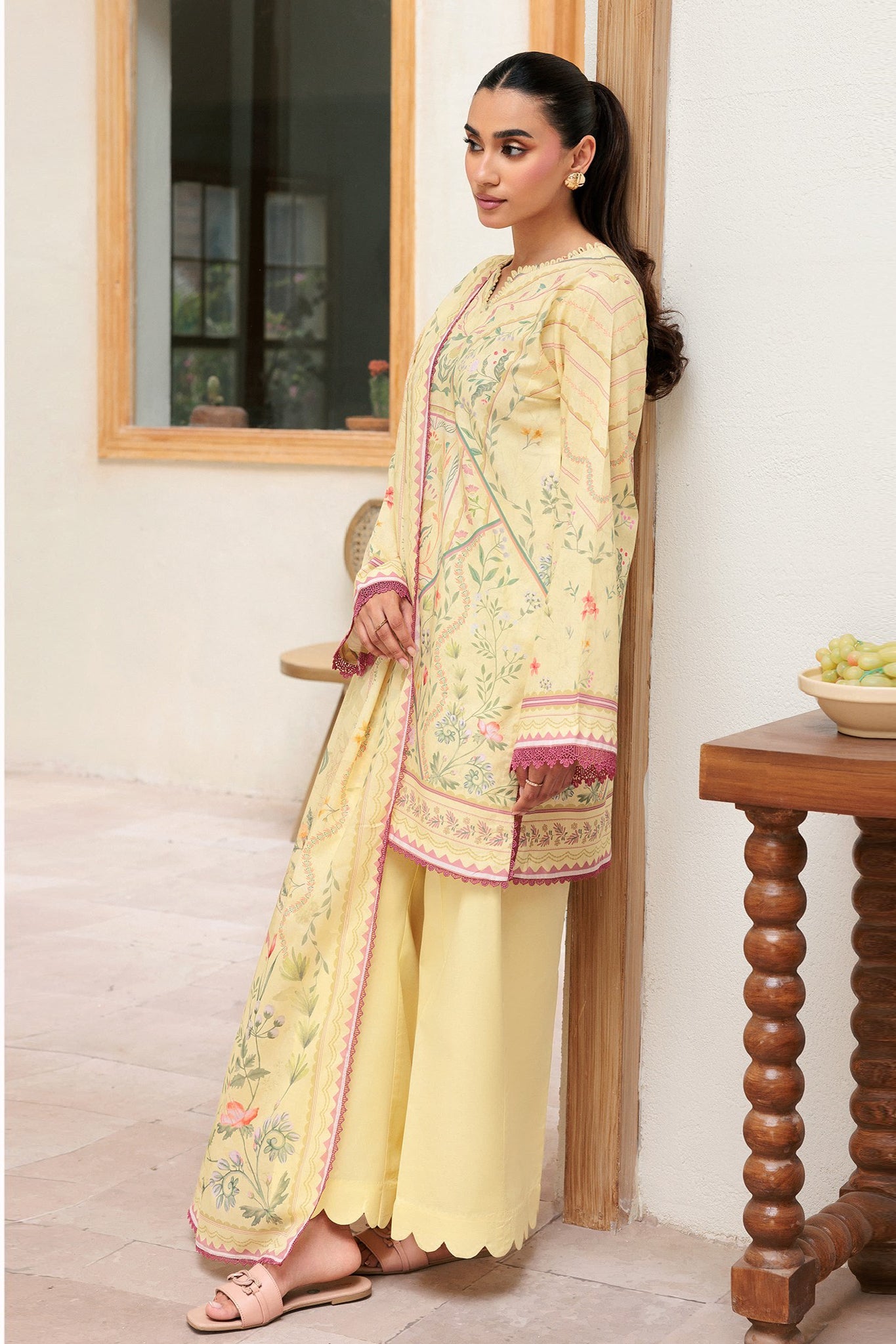 Zync By Florent Unstitched 3 Piece Daily Wear Collection'2025-ZYNC-FL-07-A