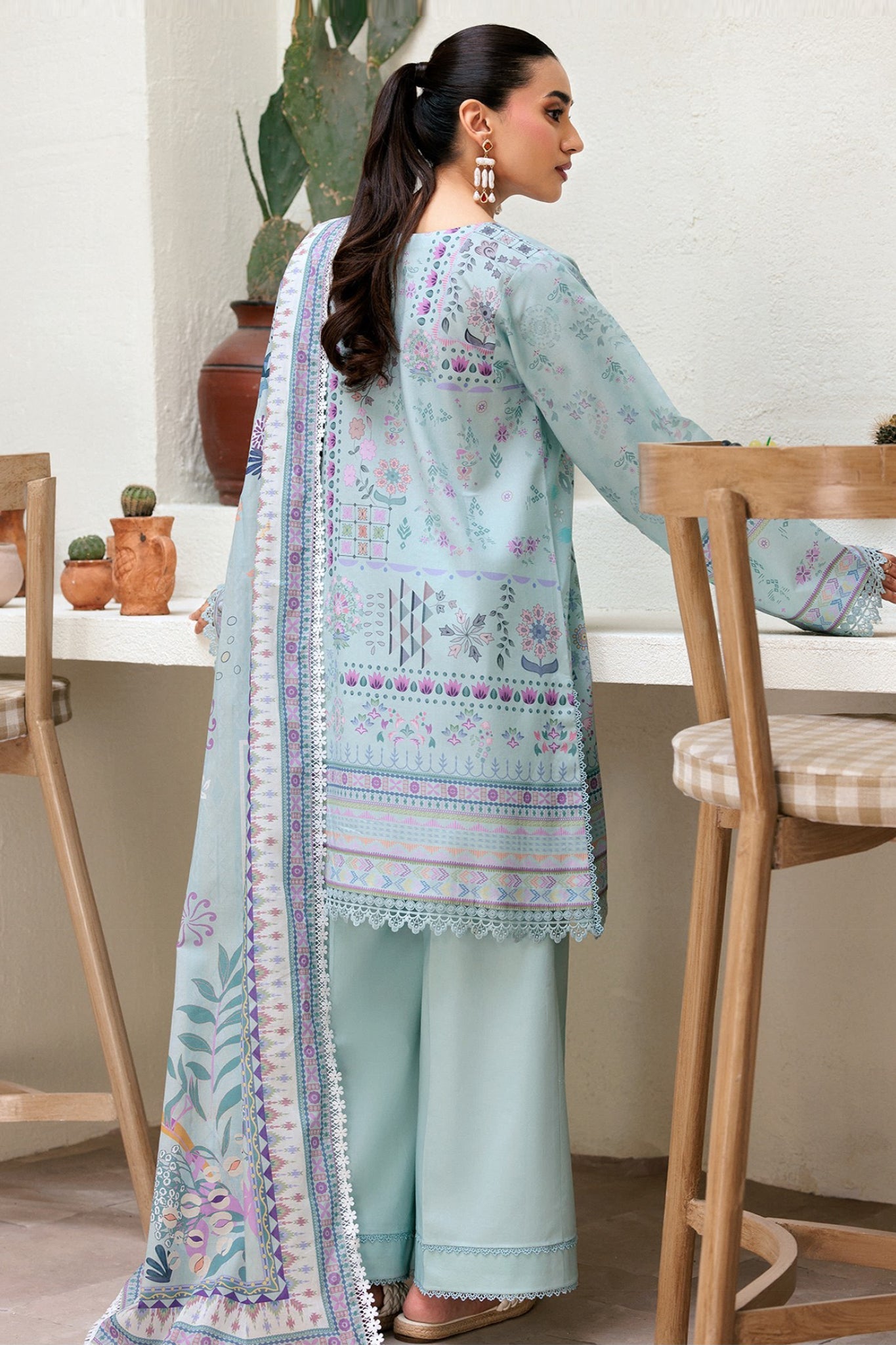 Zync By Florent Unstitched 3 Piece Daily Wear Collection'2025-ZYNC-FL-08-B