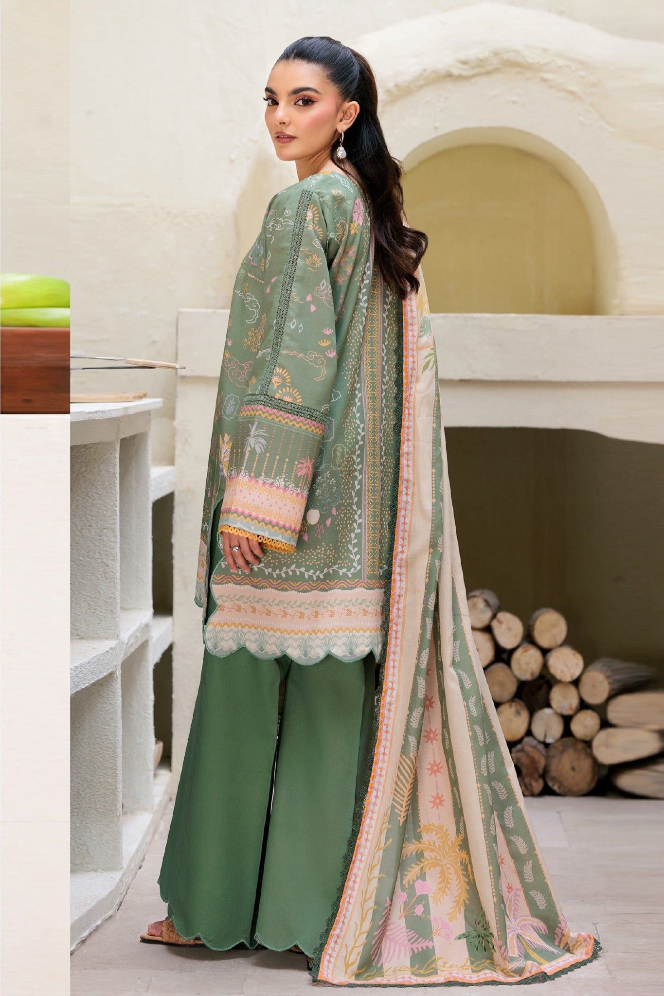 Zync By Florent Unstitched 3 Piece Daily Wear Collection'2025-ZYNC-FL-09-B