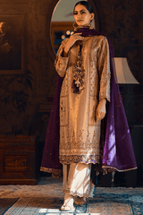 Qarmazi By Zaaviay Stitched Zarin (Three Piece)