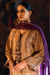 Qarmazi By Zaaviay Stitched Zarin (Three Piece)