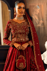 Qarmazi By Zaaviay Stitched Zeba