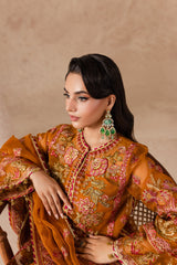 Cherie By Imran Ramzan Unstitched 3 Piece Luxury Formals Collection'2025-Amber Mist