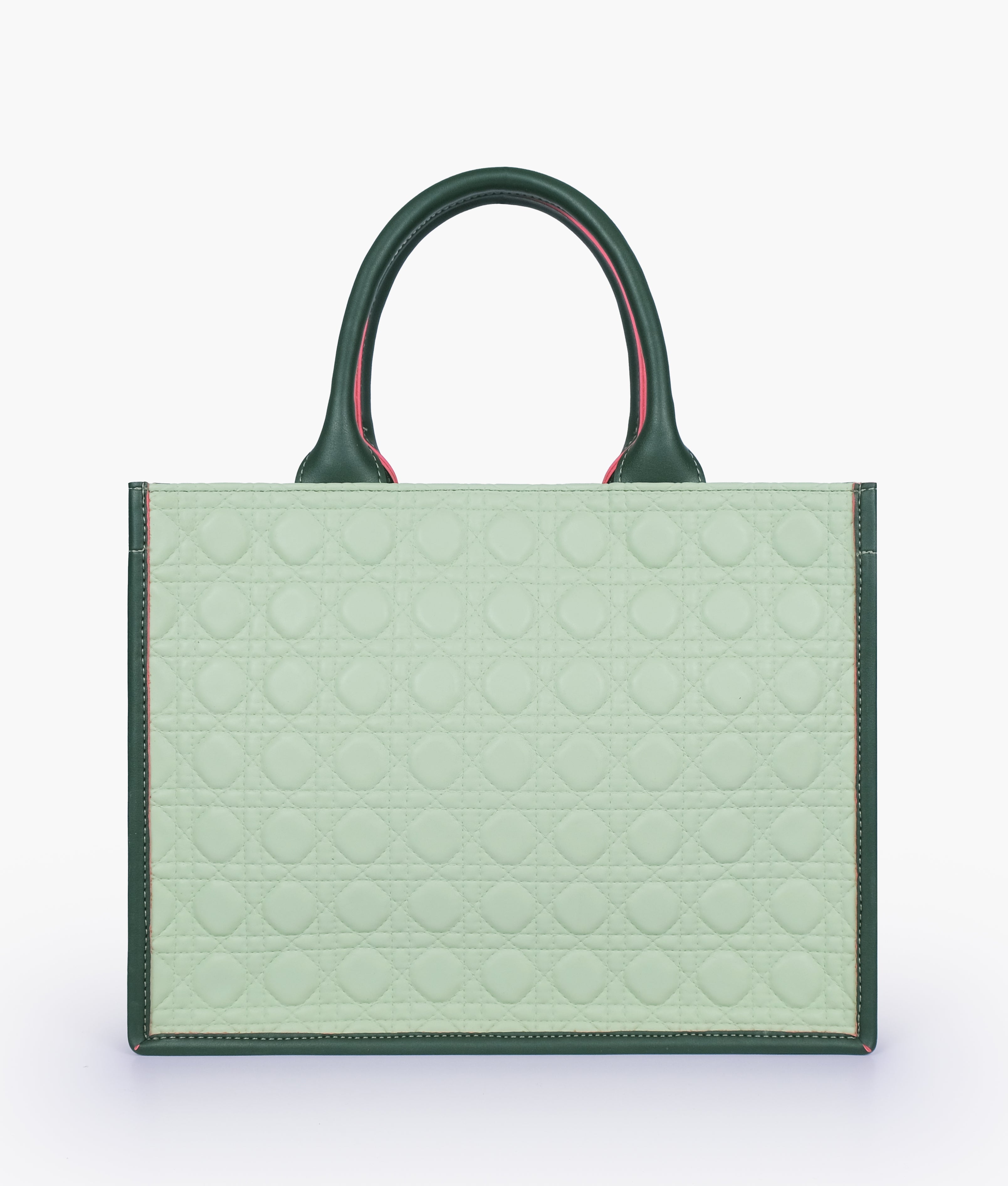 RTW Creation - Army green box tote bag