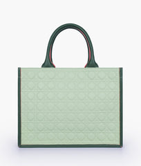 RTW Creation - Army green box tote bag