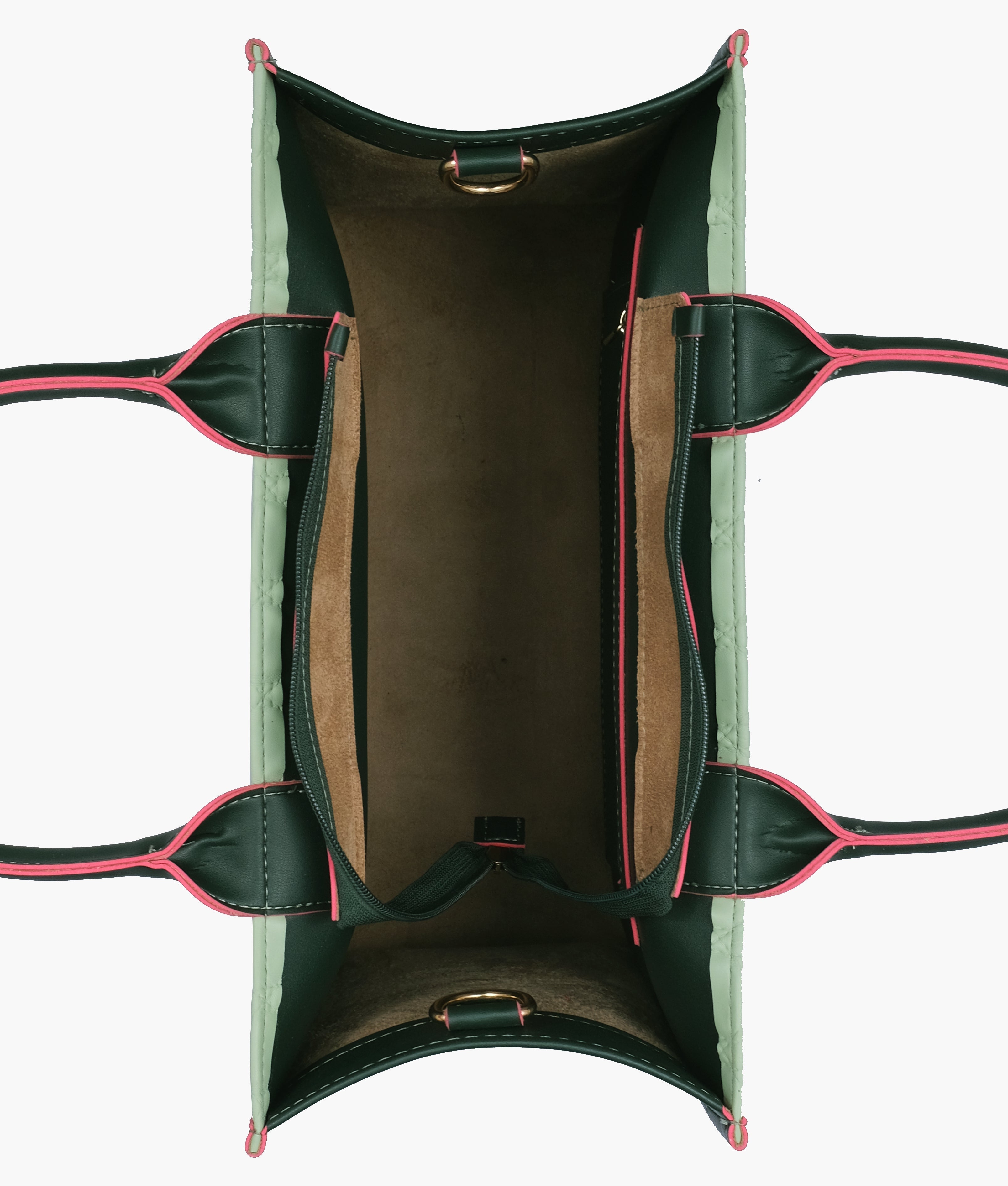 RTW Creation - Army green box tote bag