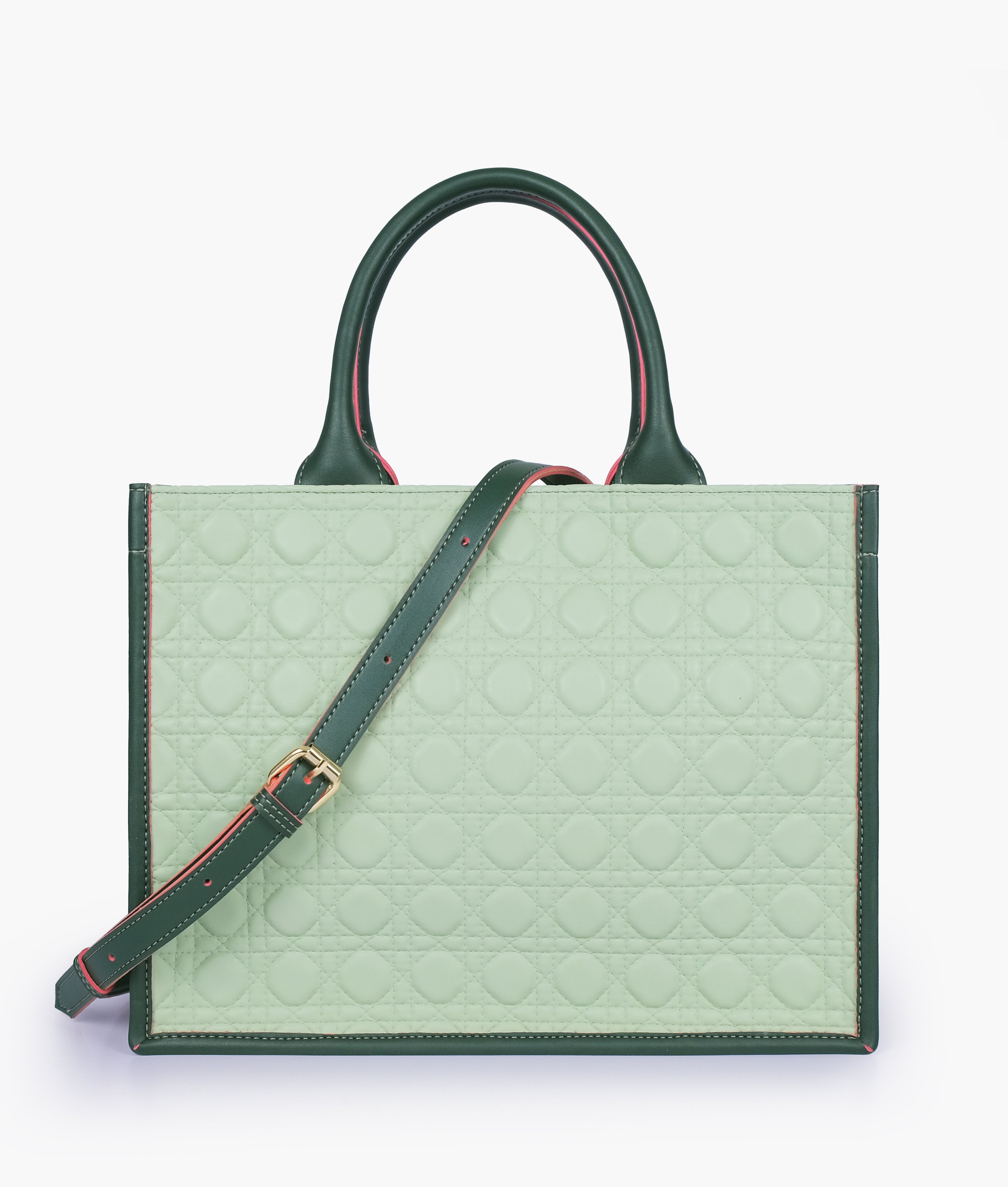 RTW Creation - Army green box tote bag