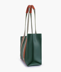 RTW Creation - Army green long strap tote bag