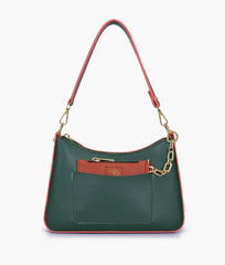 RTW Creation - Army green hobo evening bag