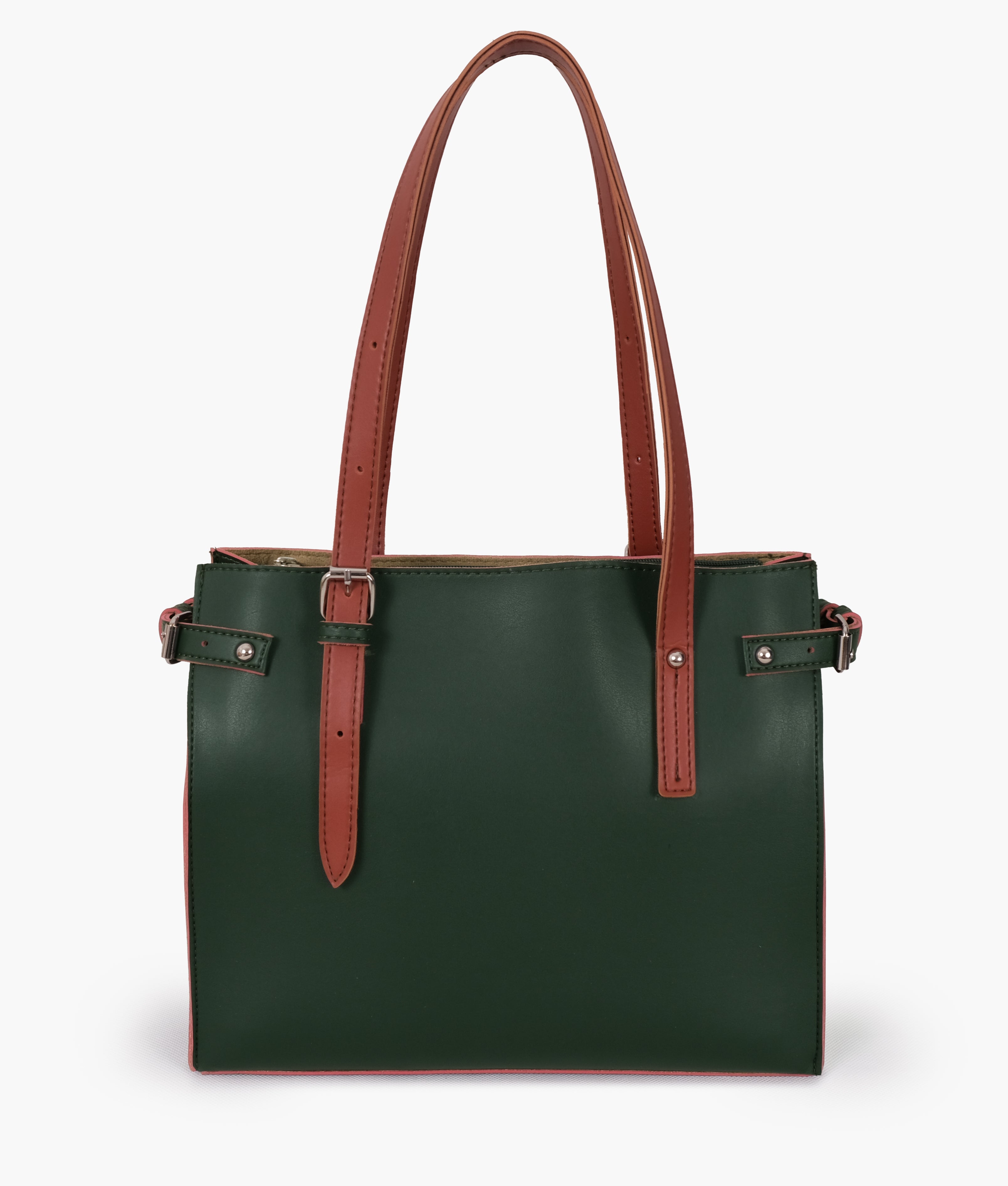 RTW Creation - Army green satchel tote bag