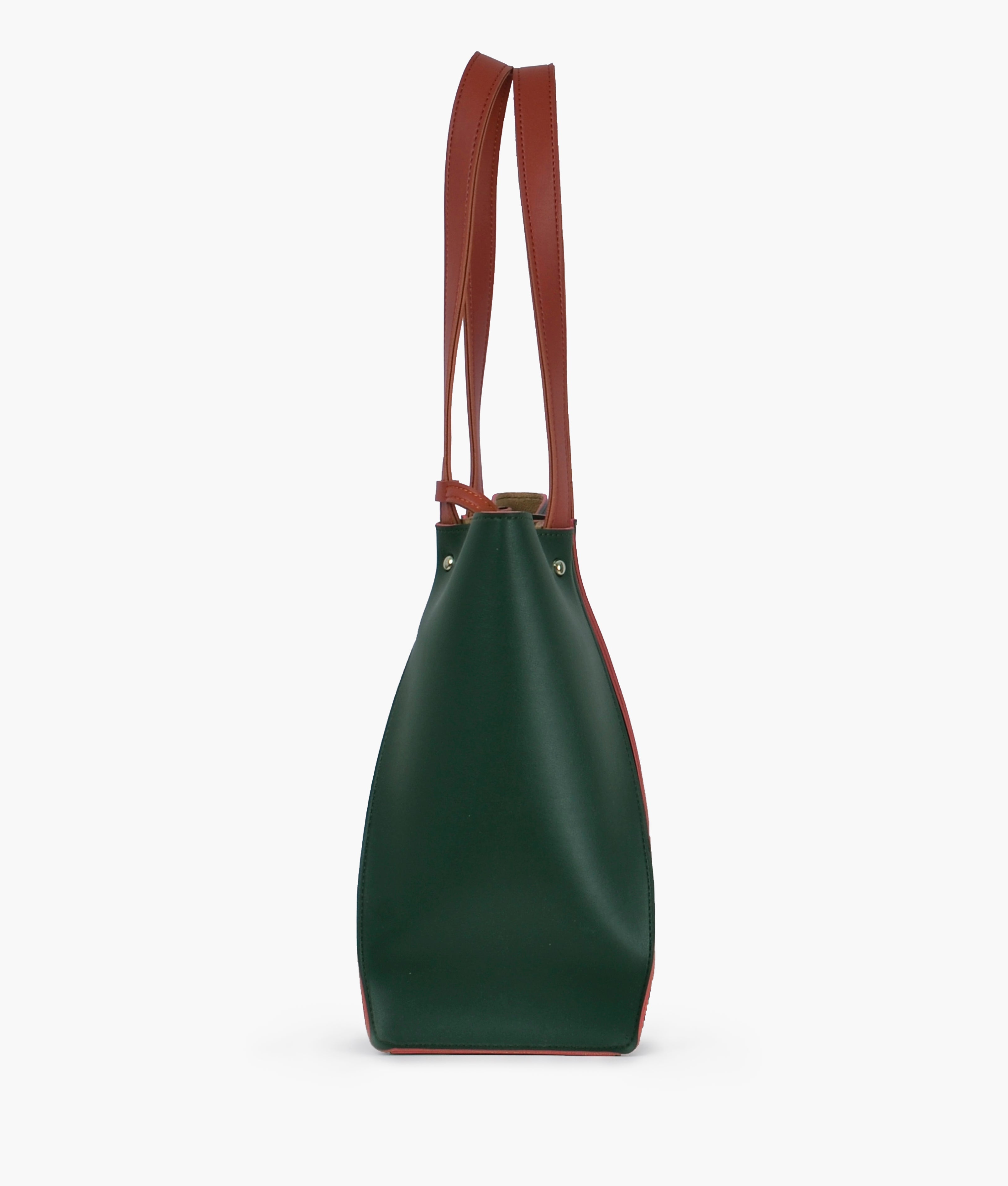 RTW Creation - Army green shopping tote bag