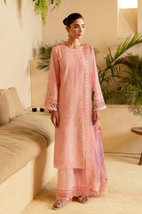 Luxe By Azure Unstitched 3 Piece Premium Cambric Collection'2024-06-Luminous Pearl