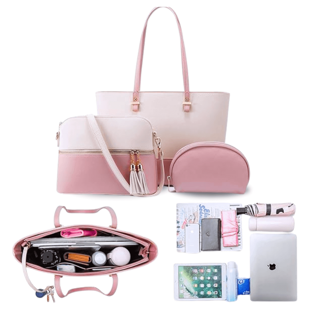 GRACE WHITE / PINK - LEFTOVER - Bag X
