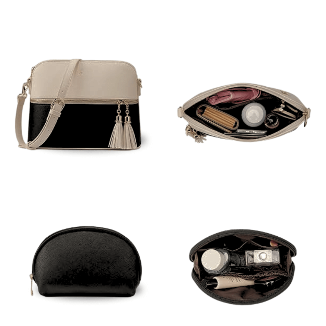 GRACE BEIGE / BLACK - Bag X