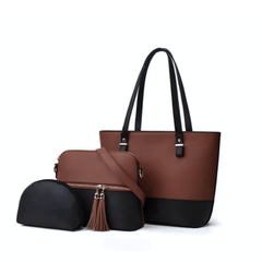 GRACE BROWN / BLACK - Bag X