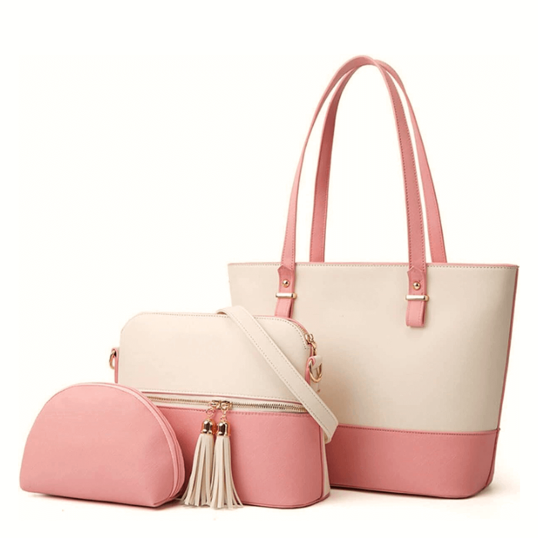 GRACE WHITE / PINK - LEFTOVER - Bag X