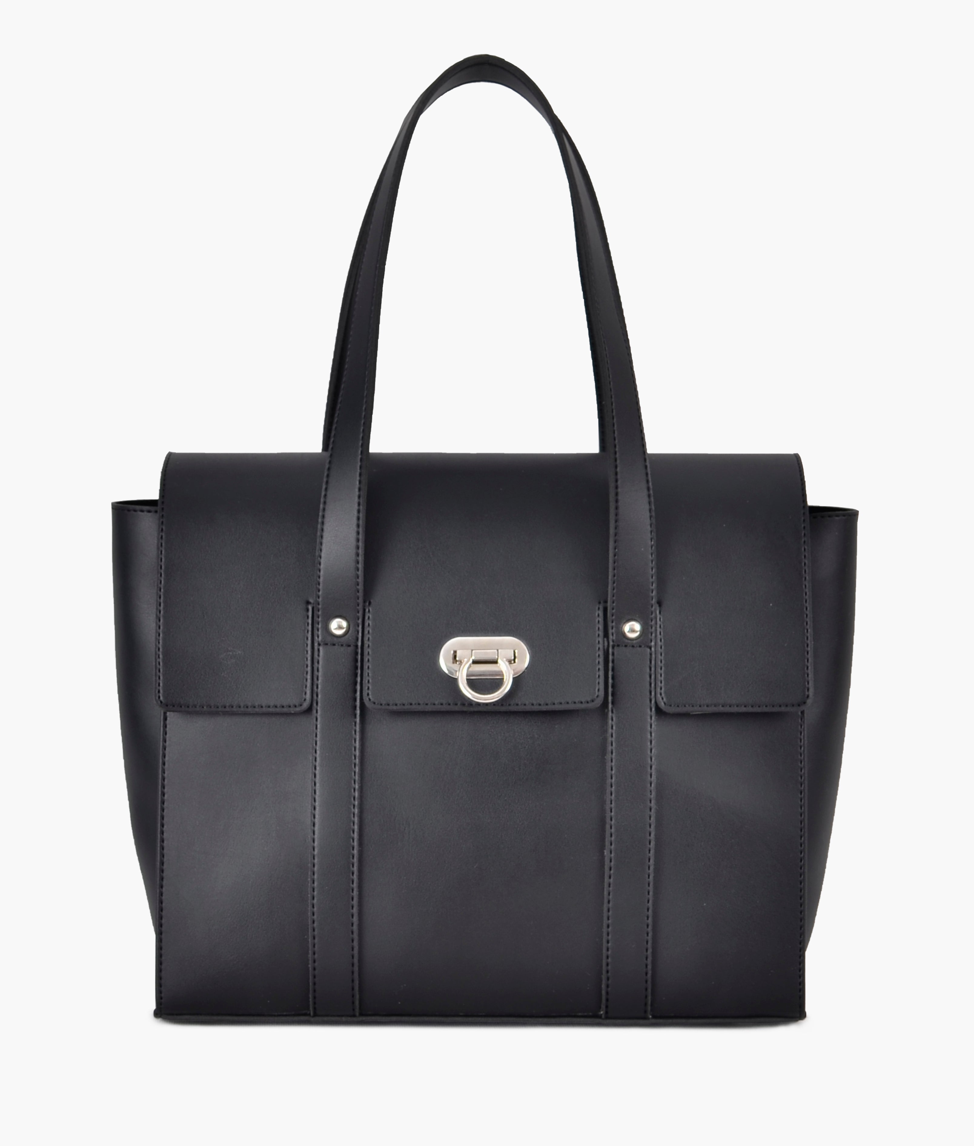 RTW Creation - Black carry-all satchel bag