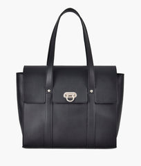RTW Creation - Black carry-all satchel bag
