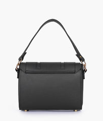 RTW Creation - Black compact top-handle cross-body bag