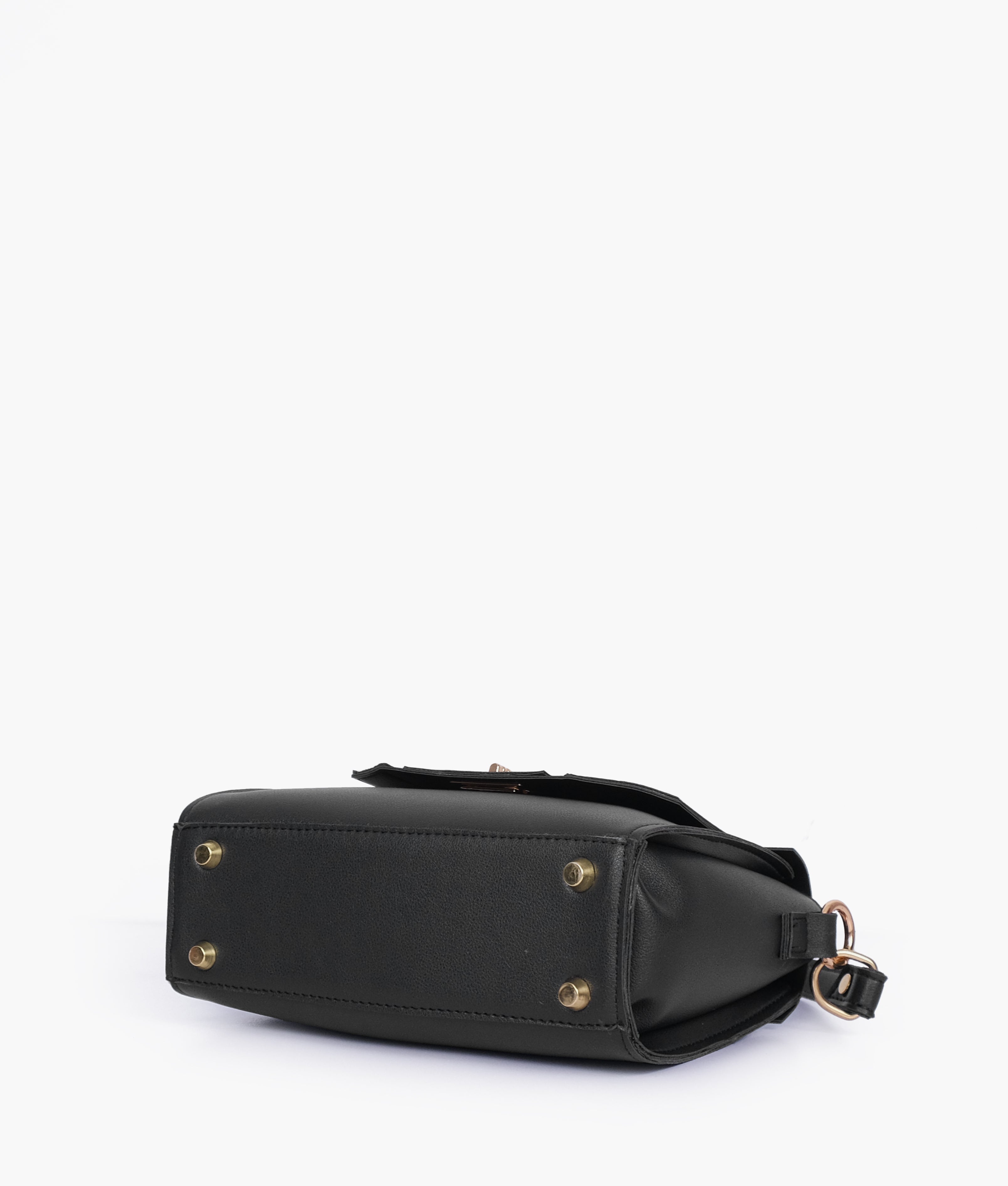 RTW Creation - Black compact top-handle cross-body bag