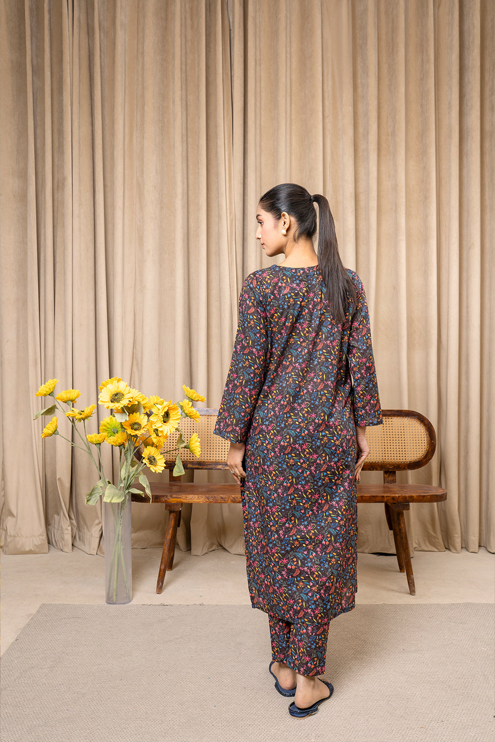 Aqs N Man 2PC Matching Separates Lawn Suit | AM-005