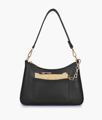RTW Creation - Black hobo evening bag