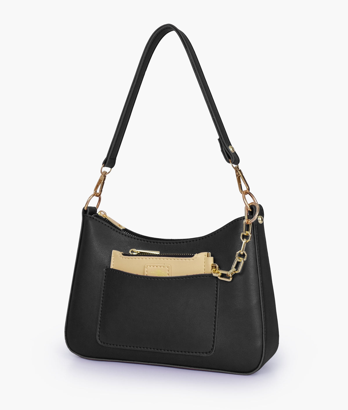 RTW Creation - Black hobo evening bag