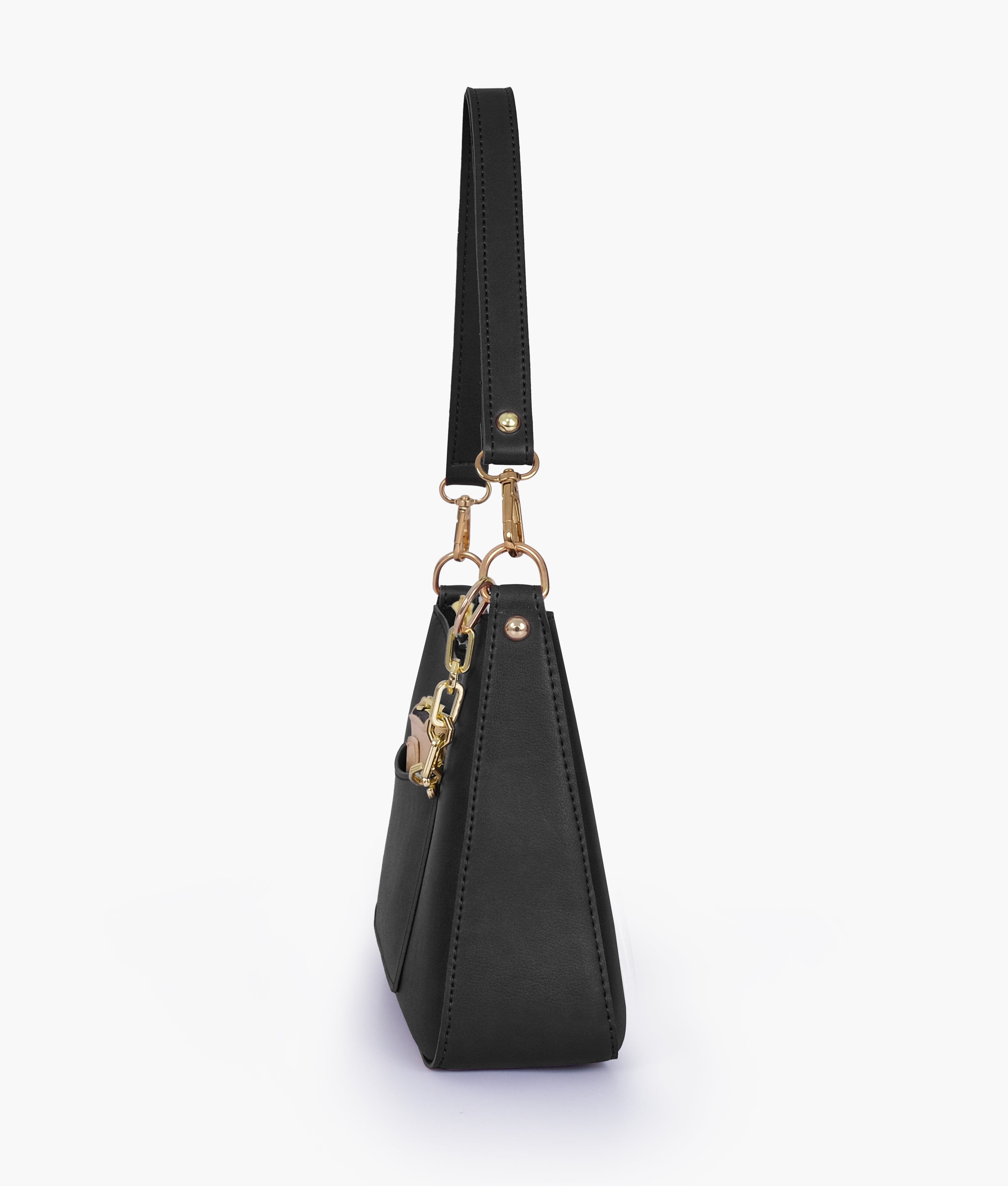 RTW Creation - Black hobo evening bag