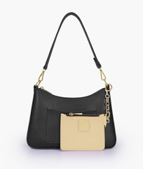 RTW Creation - Black hobo evening bag