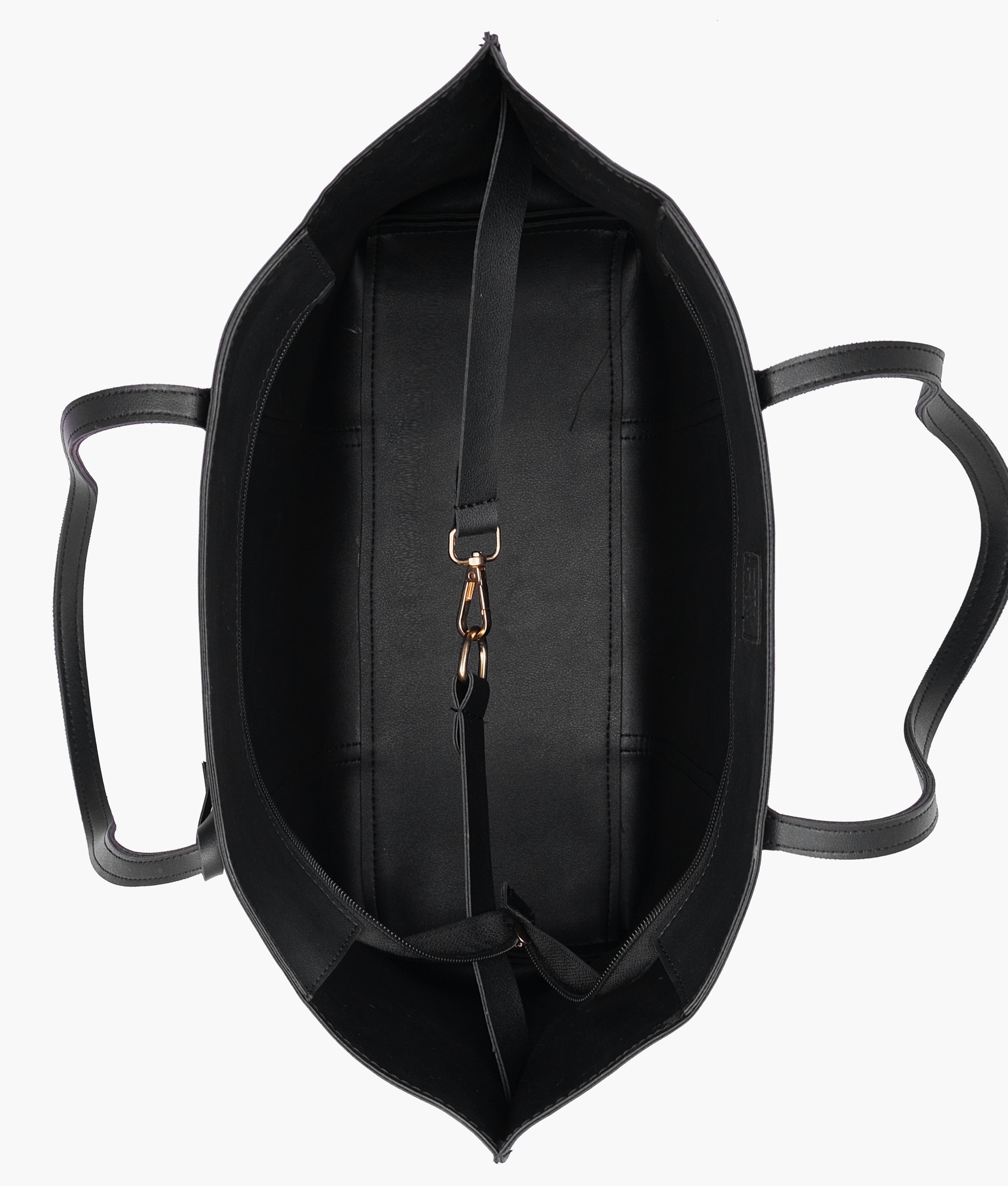 RTW Creation - Black luxe everyday tote
