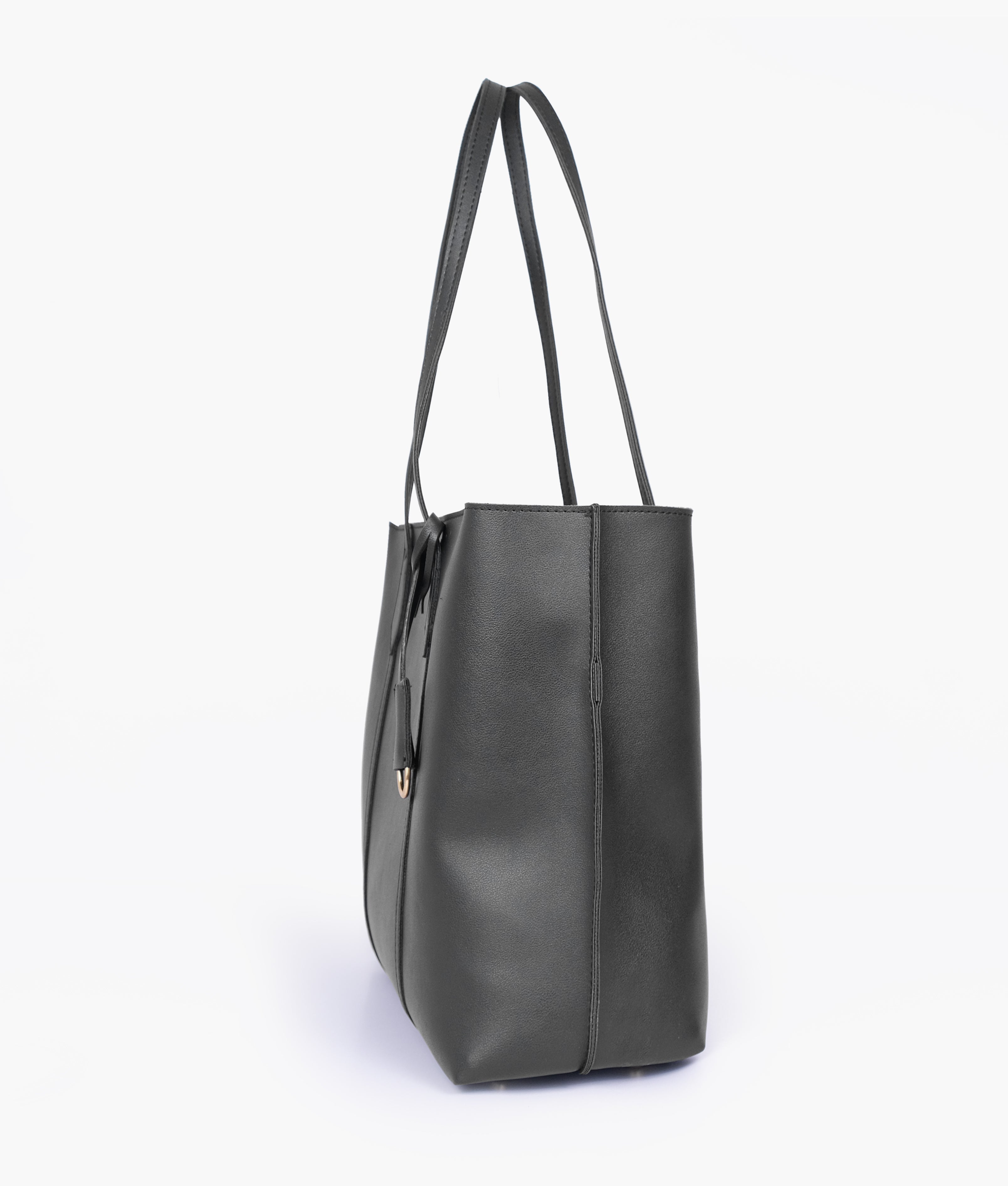 RTW Creation - Black luxe everyday tote