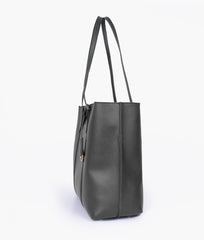 RTW Creation - Black luxe everyday tote