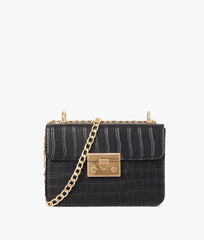RTW Creation - Black mini chain-handle cross-body bag
