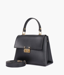 RTW Creation - Black mini top-handle bag