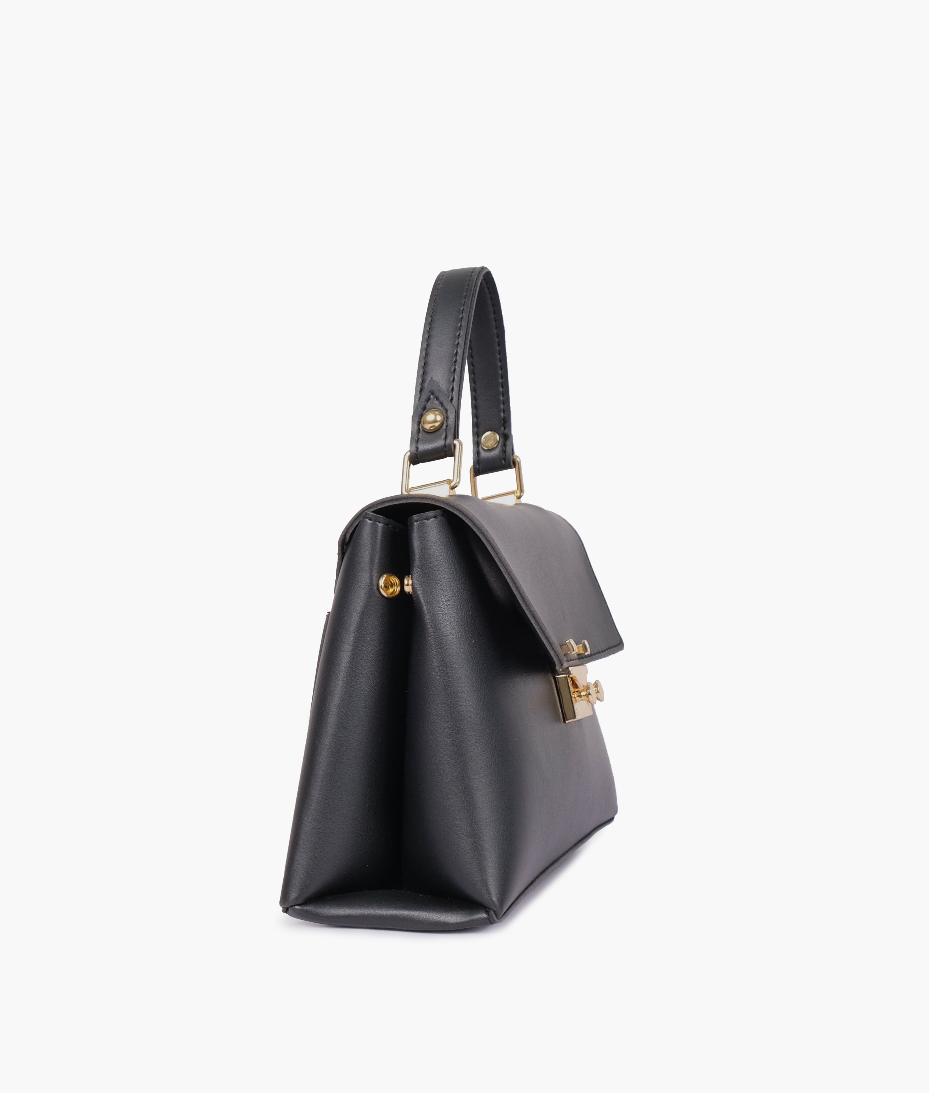 RTW Creation - Black mini top-handle bag