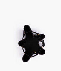 RTW Creation - Black star drawstring bucket bag