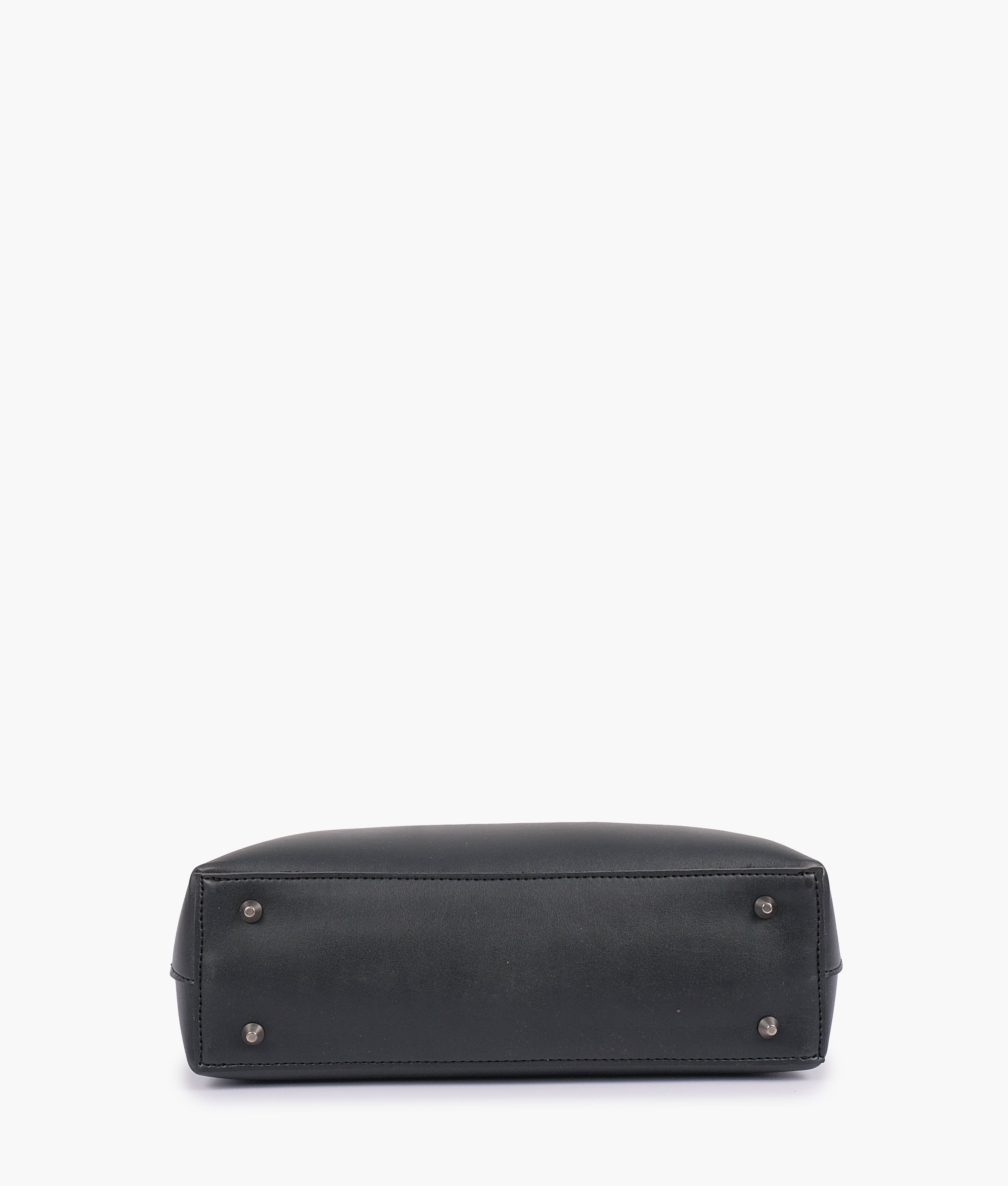 RTW Creation - Black tote bag with detachable pouch
