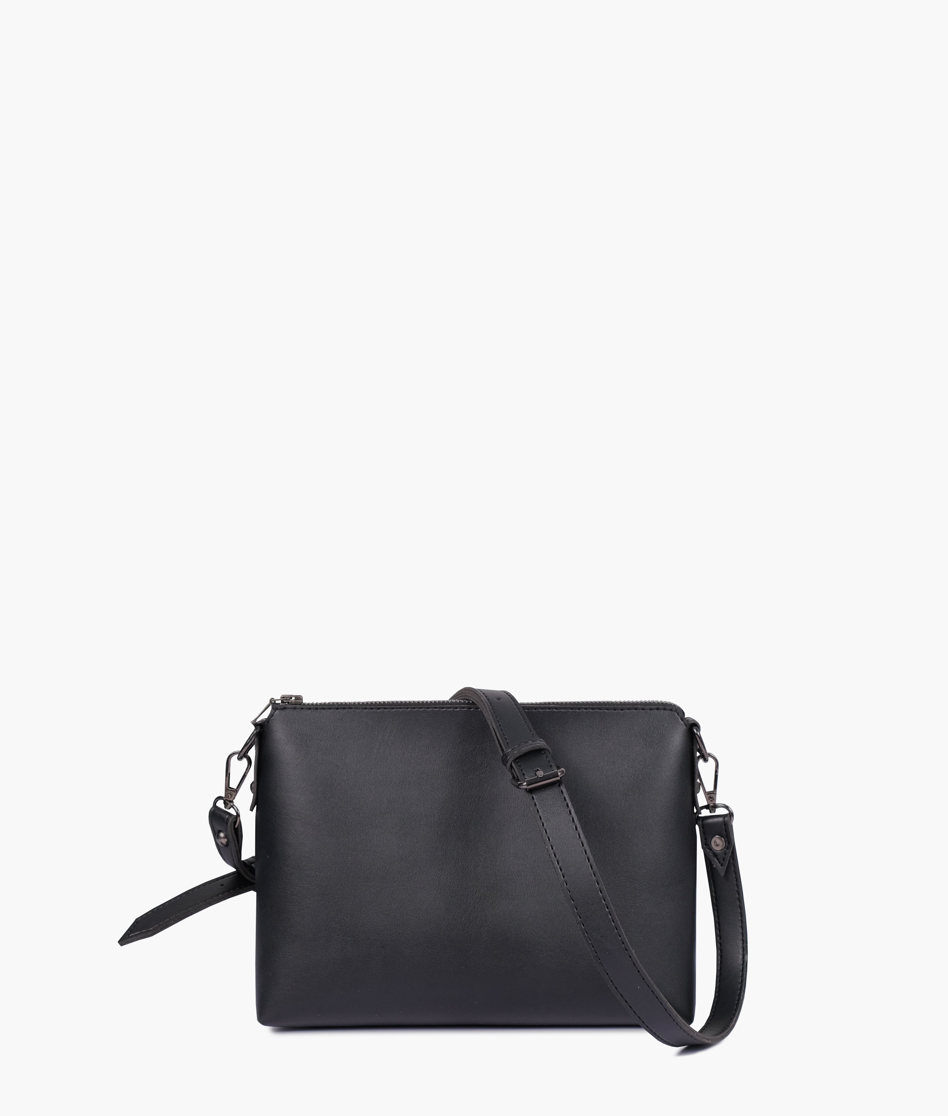 RTW Creation - Black two-piece floral tote