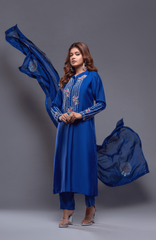Sonrisa Hibiscus Blue 3pc