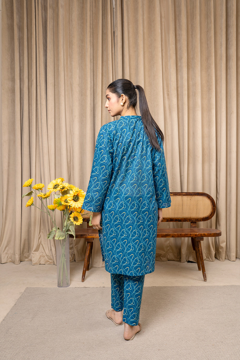 Aqs N Man 2PC Matching Separates Lawn Suit | AM-007