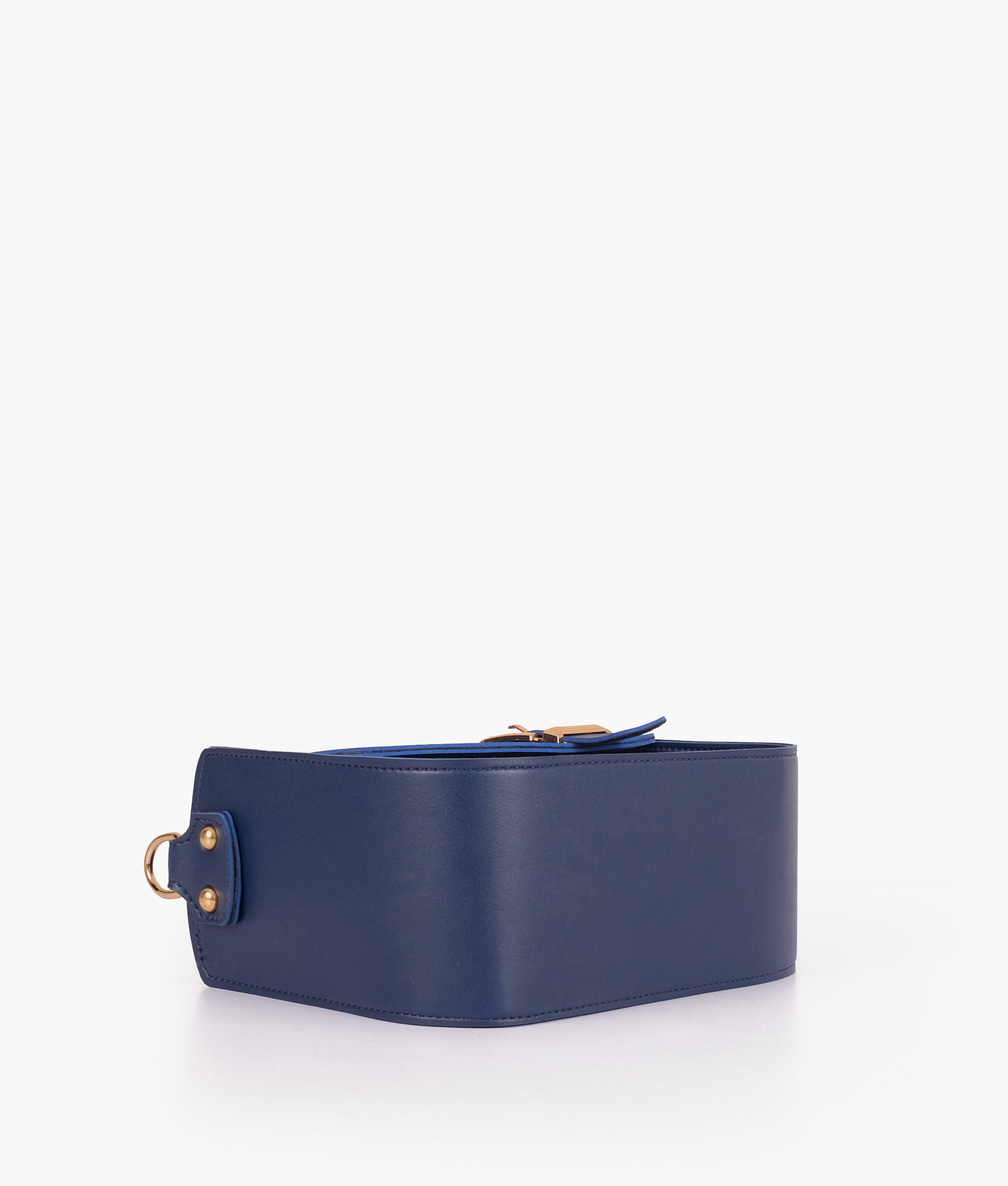 RTW Creation - Blue saddle buckle bag