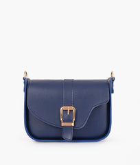 RTW Creation - Blue saddle buckle bag